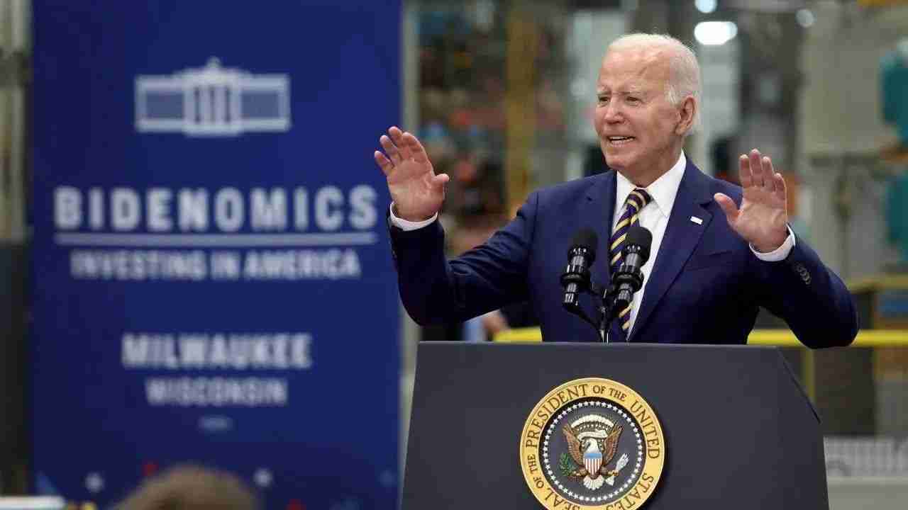 Biden touts cooling inflation, but prices are up sharply from 2021